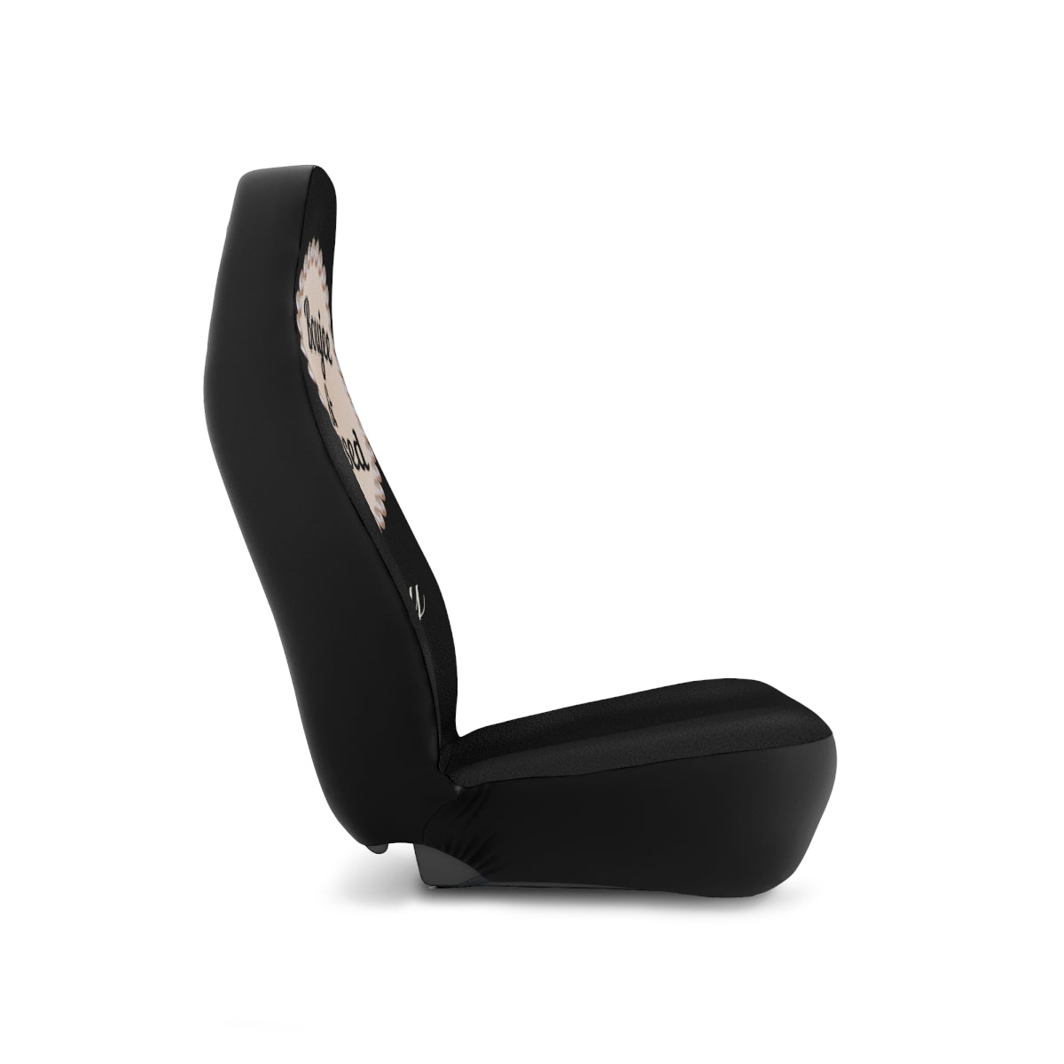 Personalized Boujee & Blessed Pearl-Emblem Car Seat Covers