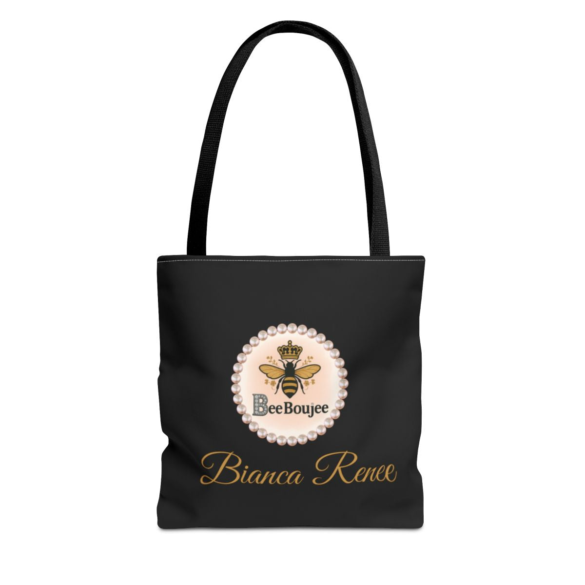 Personalized Bee Boujee Luxe Tote (Classic & Honeycomb Editions)