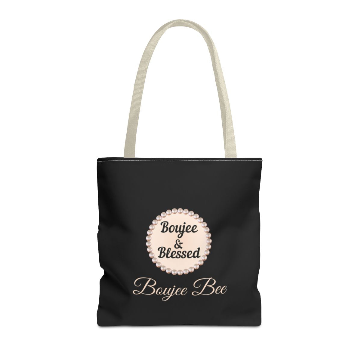 Personalized "Boujee & Blessed" Luxe Tote (Classic & Honeycomb Editions)
