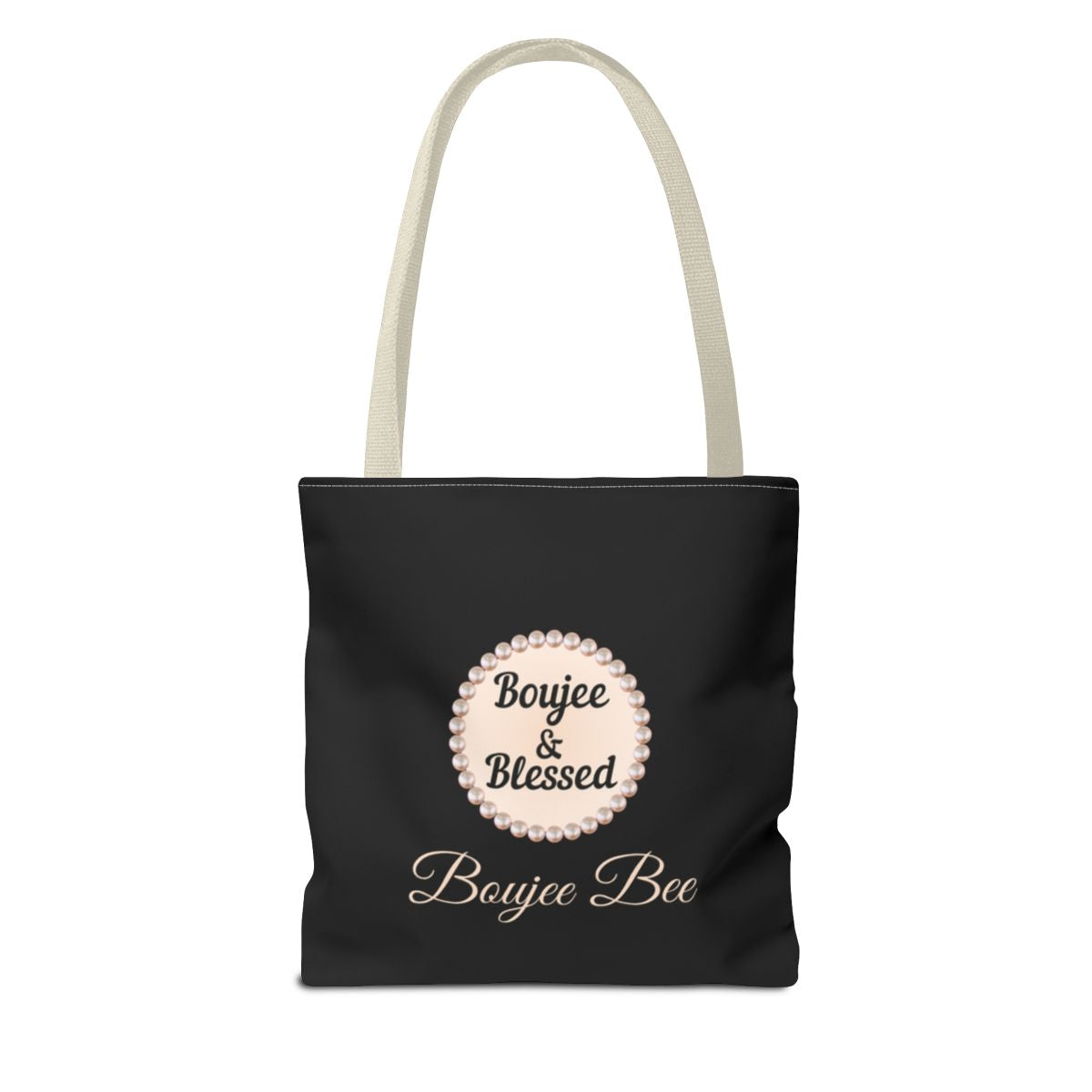 Personalized "Boujee & Blessed" Luxe Tote (Classic & Honeycomb Editions)