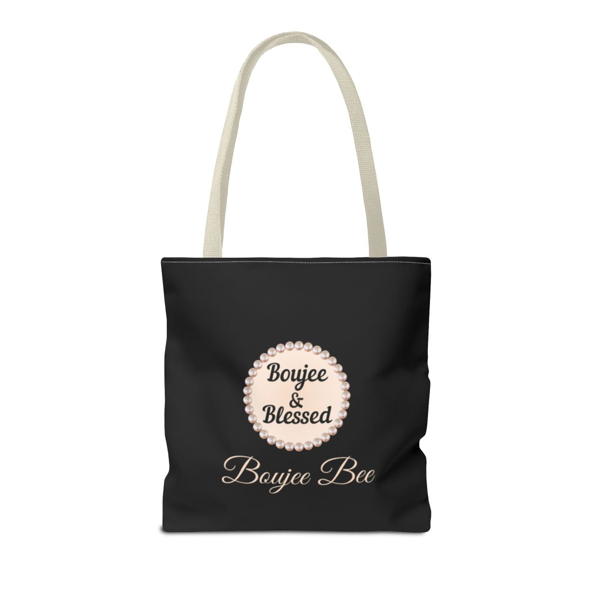 Personalized "Boujee & Blessed" Luxe Tote (Classic & Honeycomb Editions)