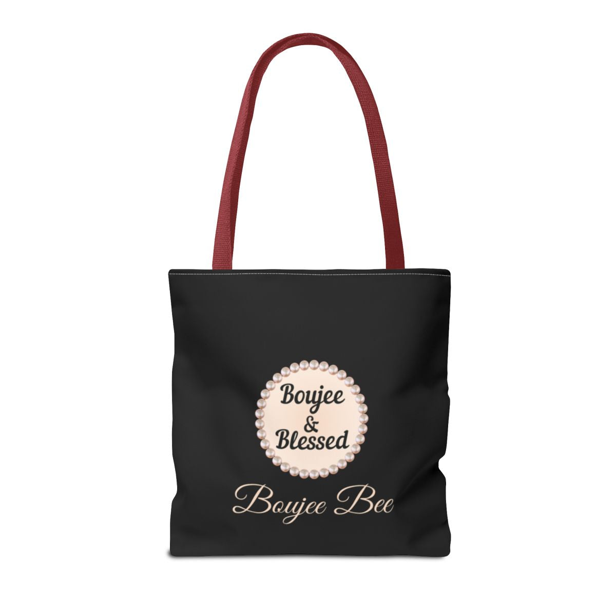 Personalized "Boujee & Blessed" Luxe Tote (Classic & Honeycomb Editions)