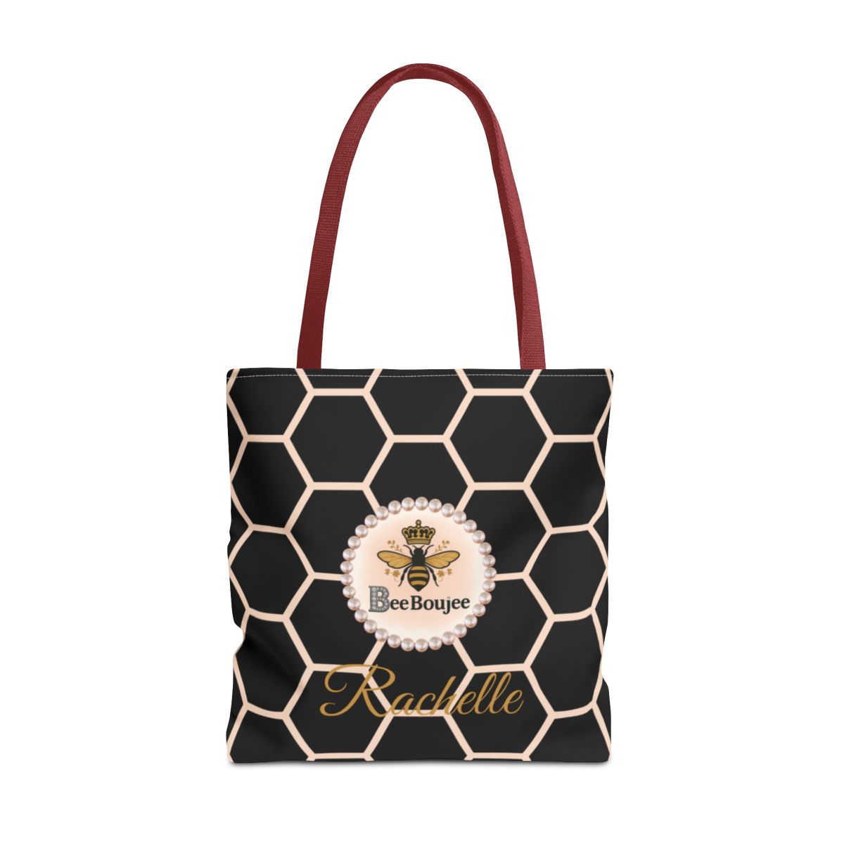 Personalized Bee Boujee Luxe Tote (Classic & Honeycomb Editions)