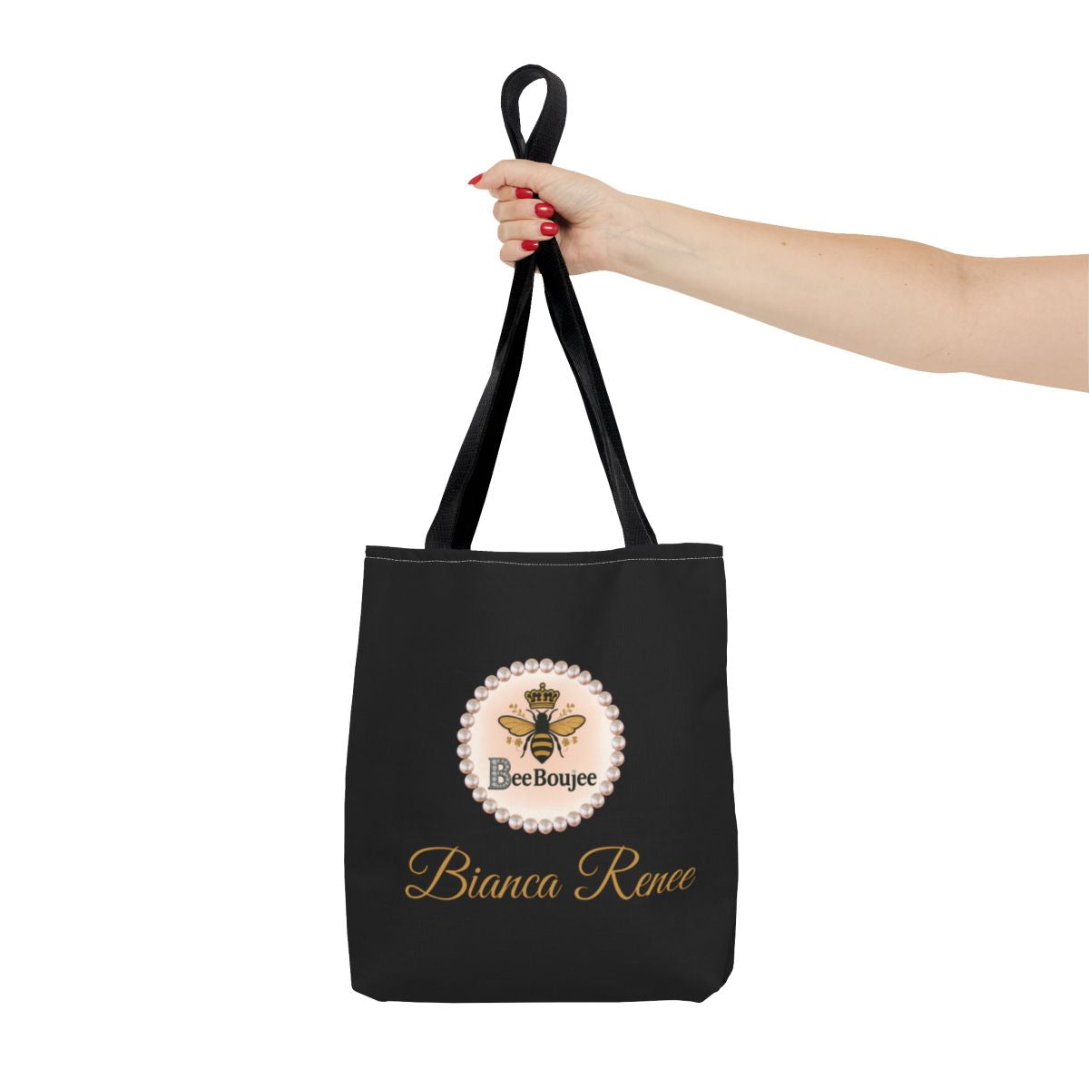 Personalized Bee Boujee Luxe Tote (Classic & Honeycomb Editions)