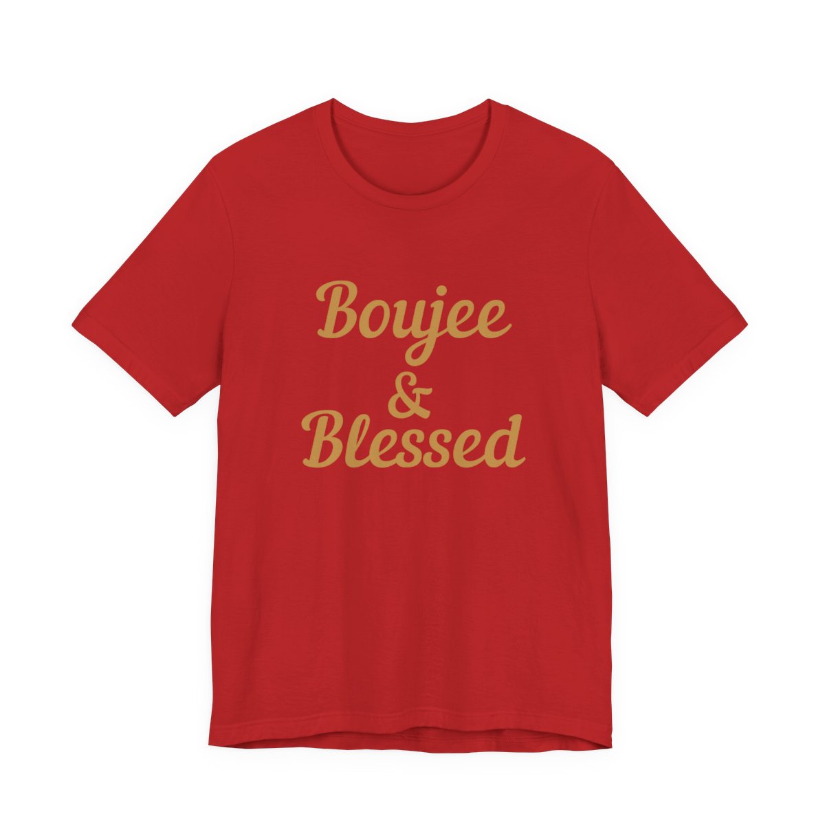 CUSTOMIZABLE Boujee & Blessed Jersey Tee