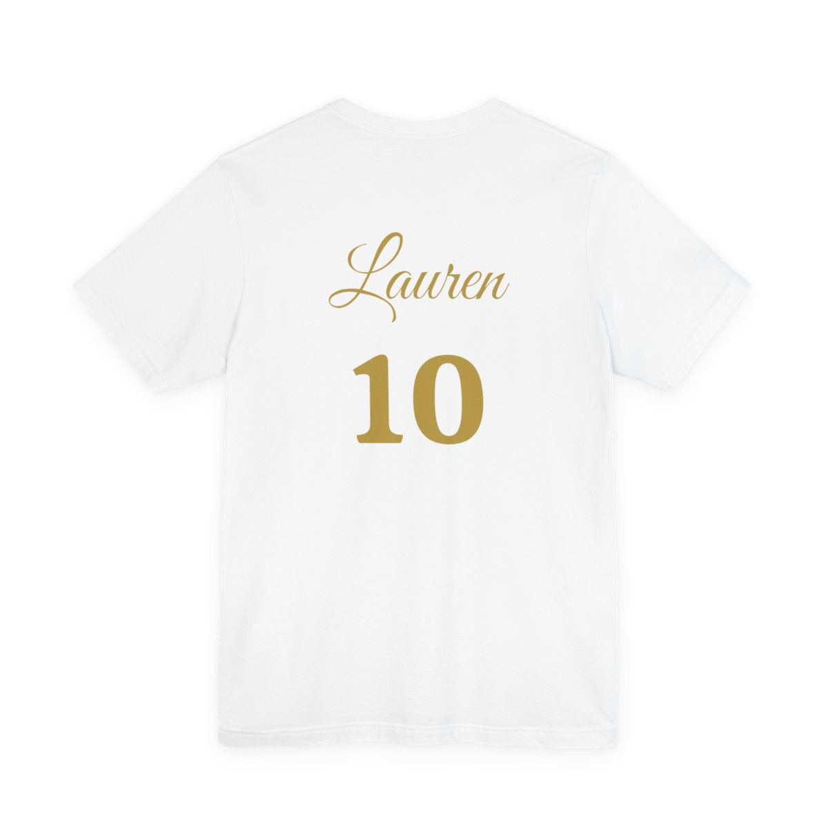 Customizable Bee Boujee Pearl Emblem Tee