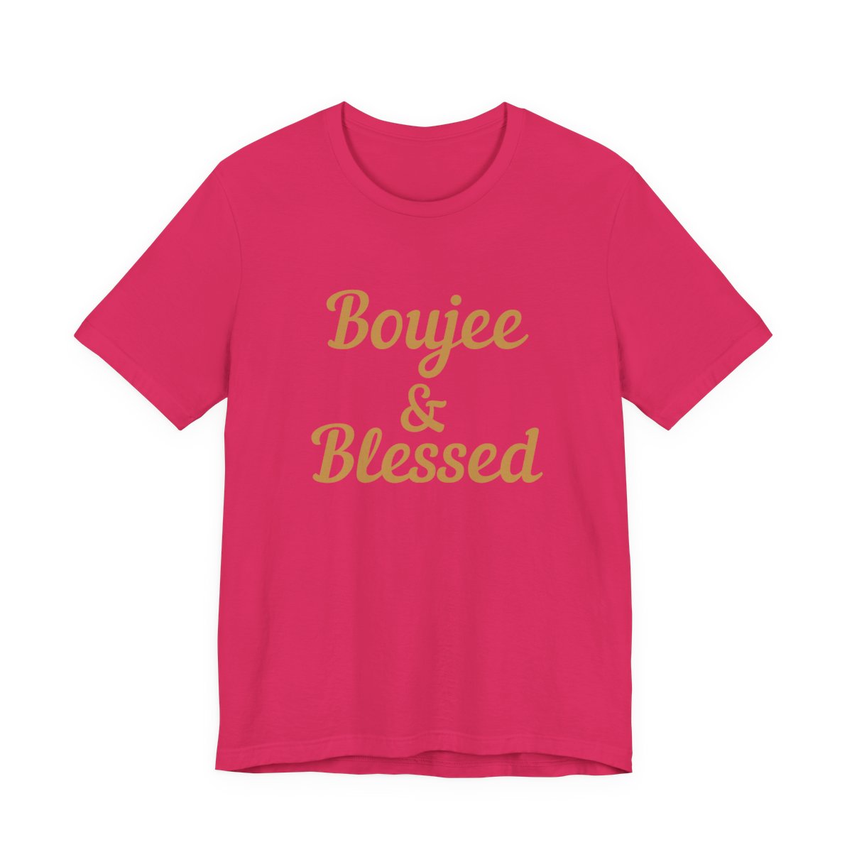 CUSTOMIZABLE Boujee & Blessed Jersey Tee