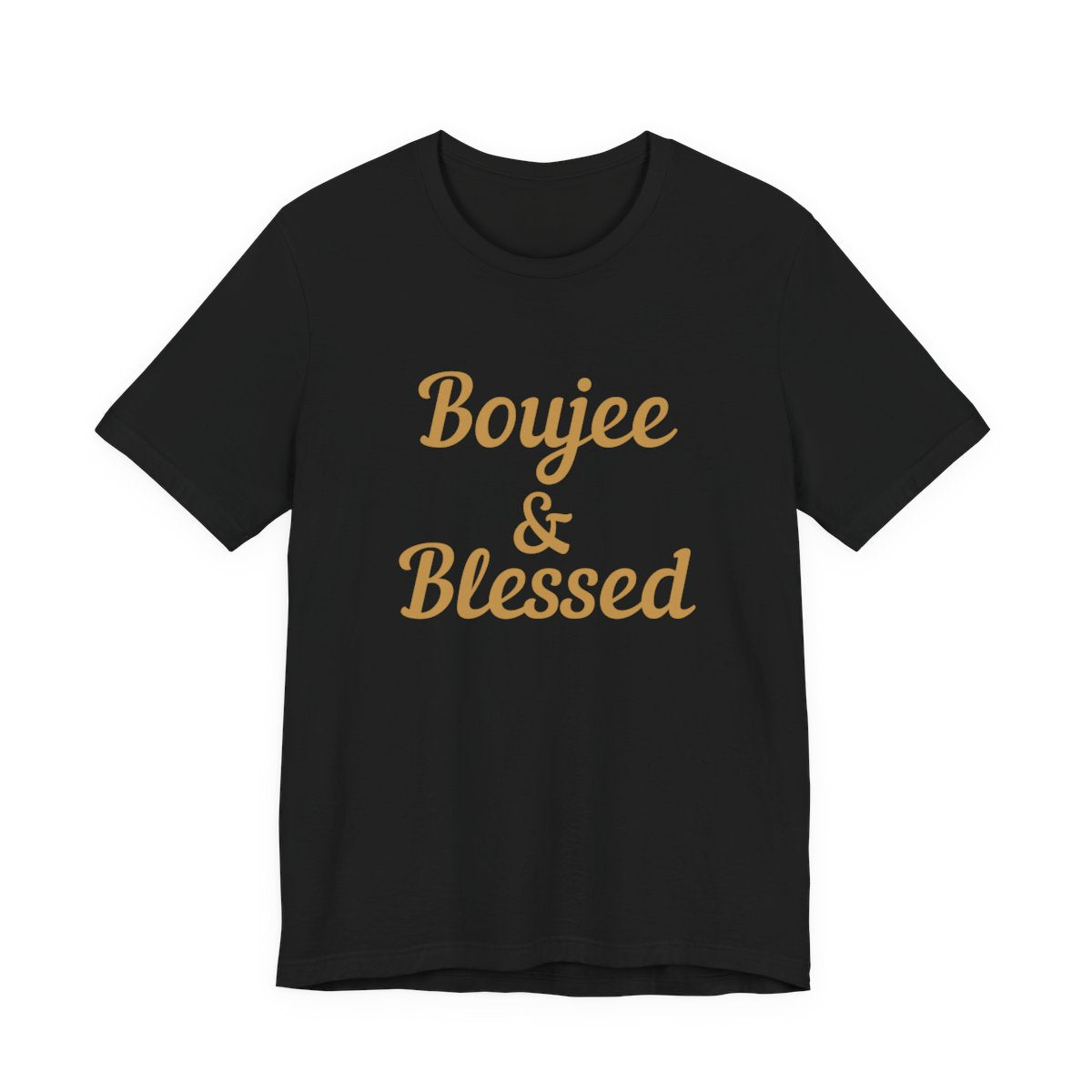 CUSTOMIZABLE Boujee & Blessed Jersey Tee