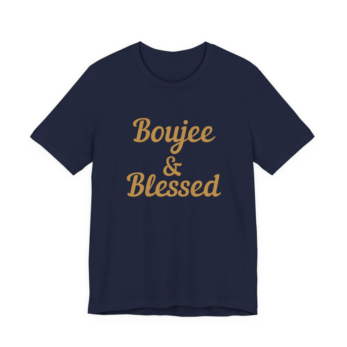 CUSTOMIZABLE Boujee & Blessed Jersey Tee