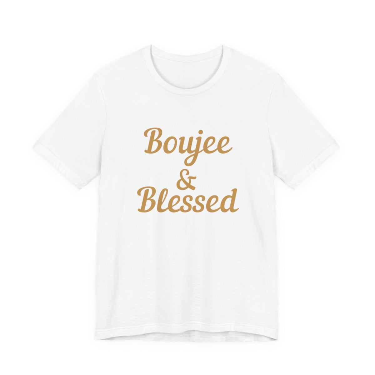 CUSTOMIZABLE Boujee & Blessed Jersey Tee