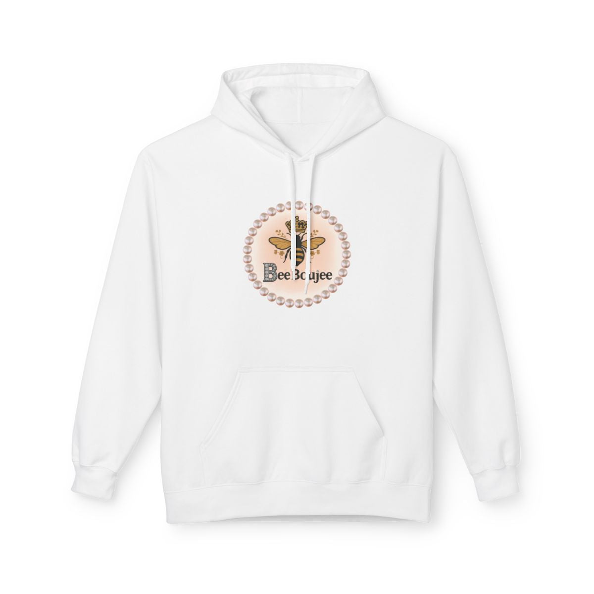 Personalized Bee Boujee Midweight Fleece Hoodie