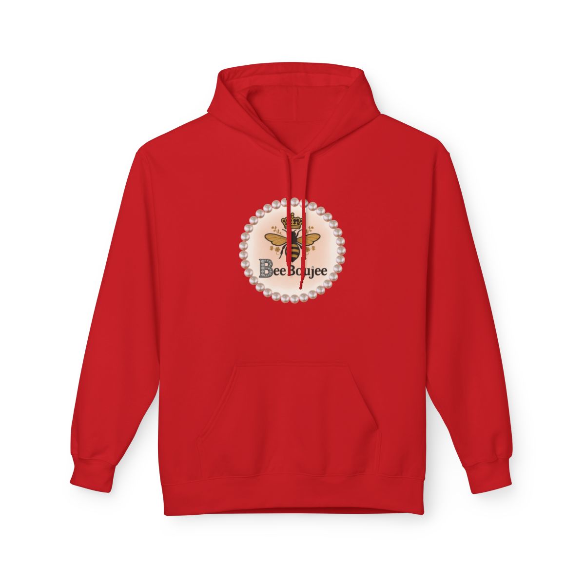 Personalized Bee Boujee Midweight Fleece Hoodie