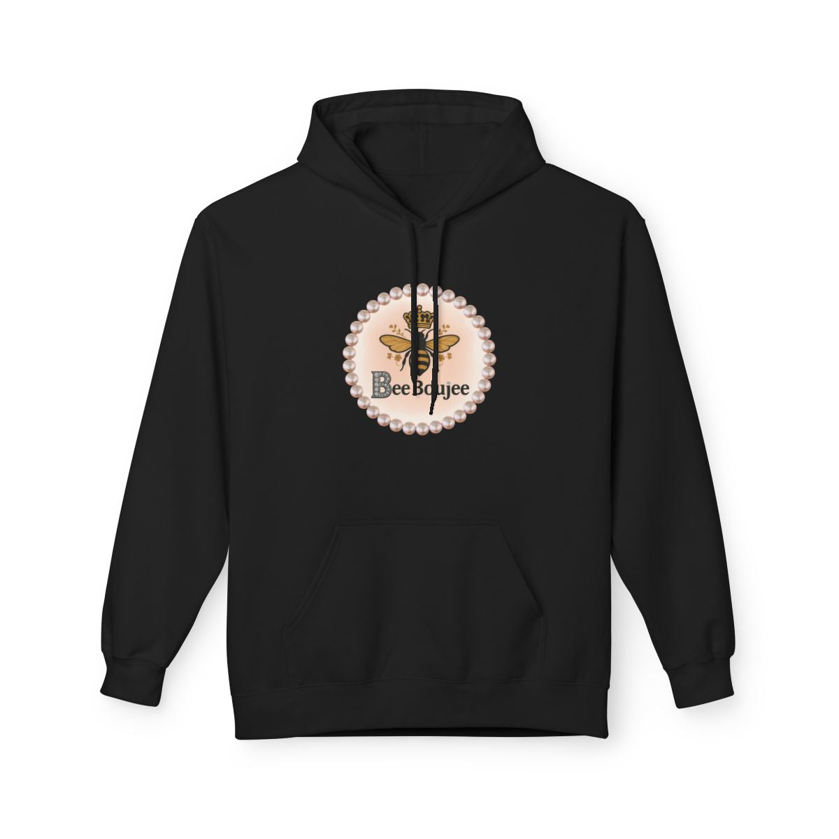 Personalized Bee Boujee Midweight Fleece Hoodie