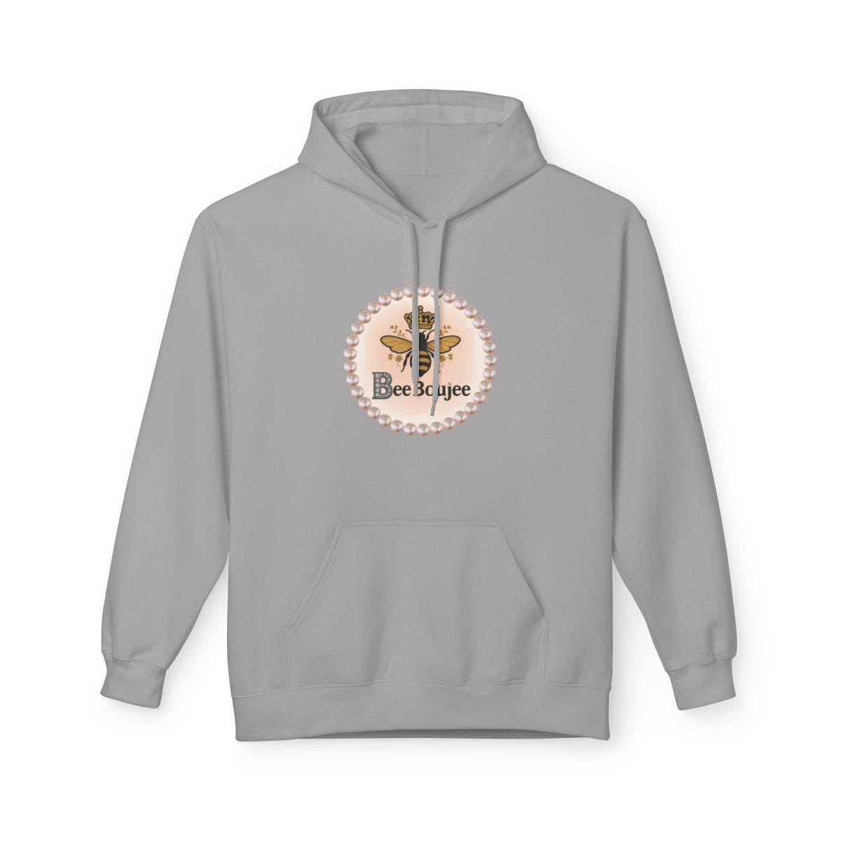 Personalized Bee Boujee Midweight Fleece Hoodie