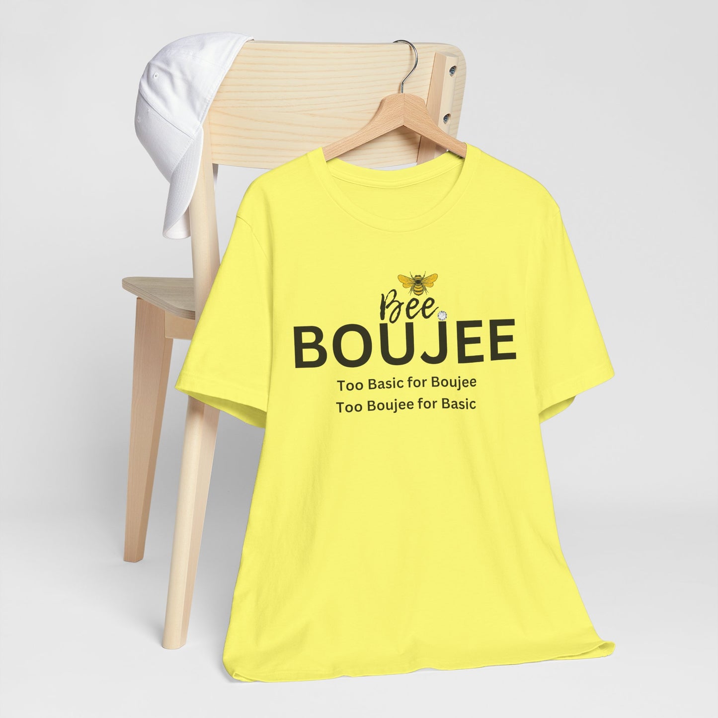 Bee Boujee“Too Basic / Too Boujee” Tee