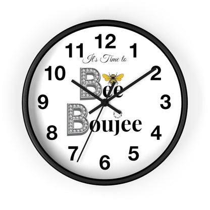 "Bee" Boujee - Wall Clock