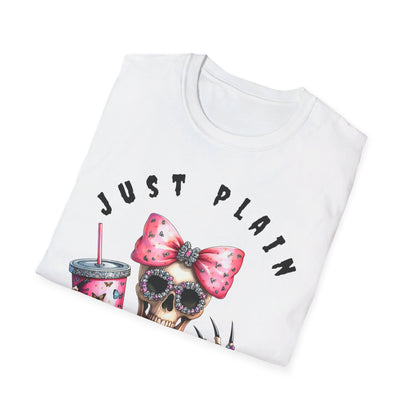 Halloween Just Plain Boujee - Softstyle T-Shirt