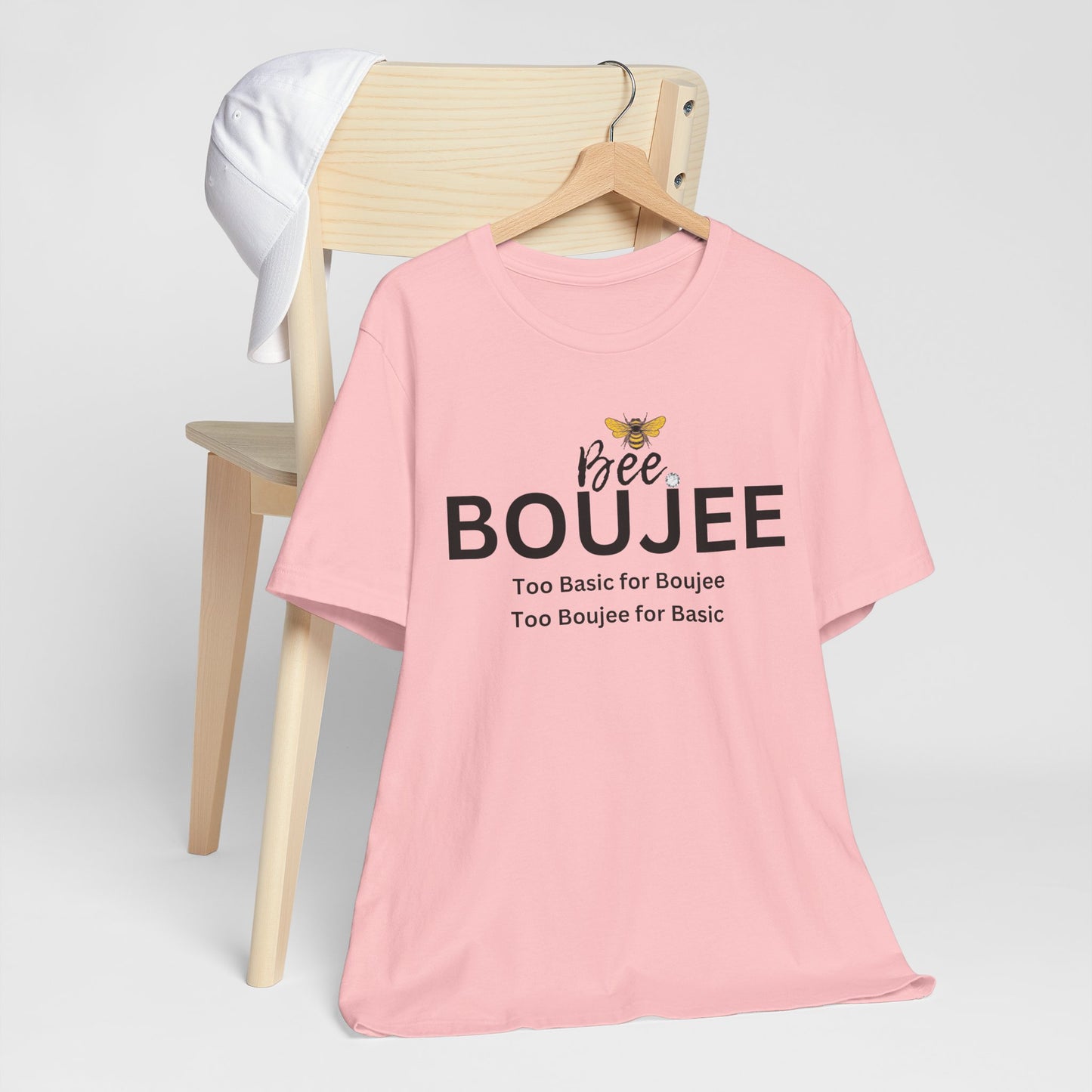 Bee Boujee“Too Basic / Too Boujee” Tee