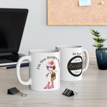 One Boujee Bitch - Mug WHITE 11oz