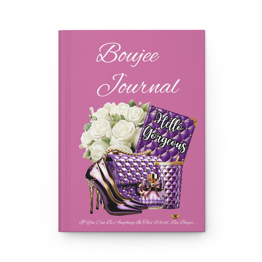 Hardcover "Boujee" Journal Matte PINK