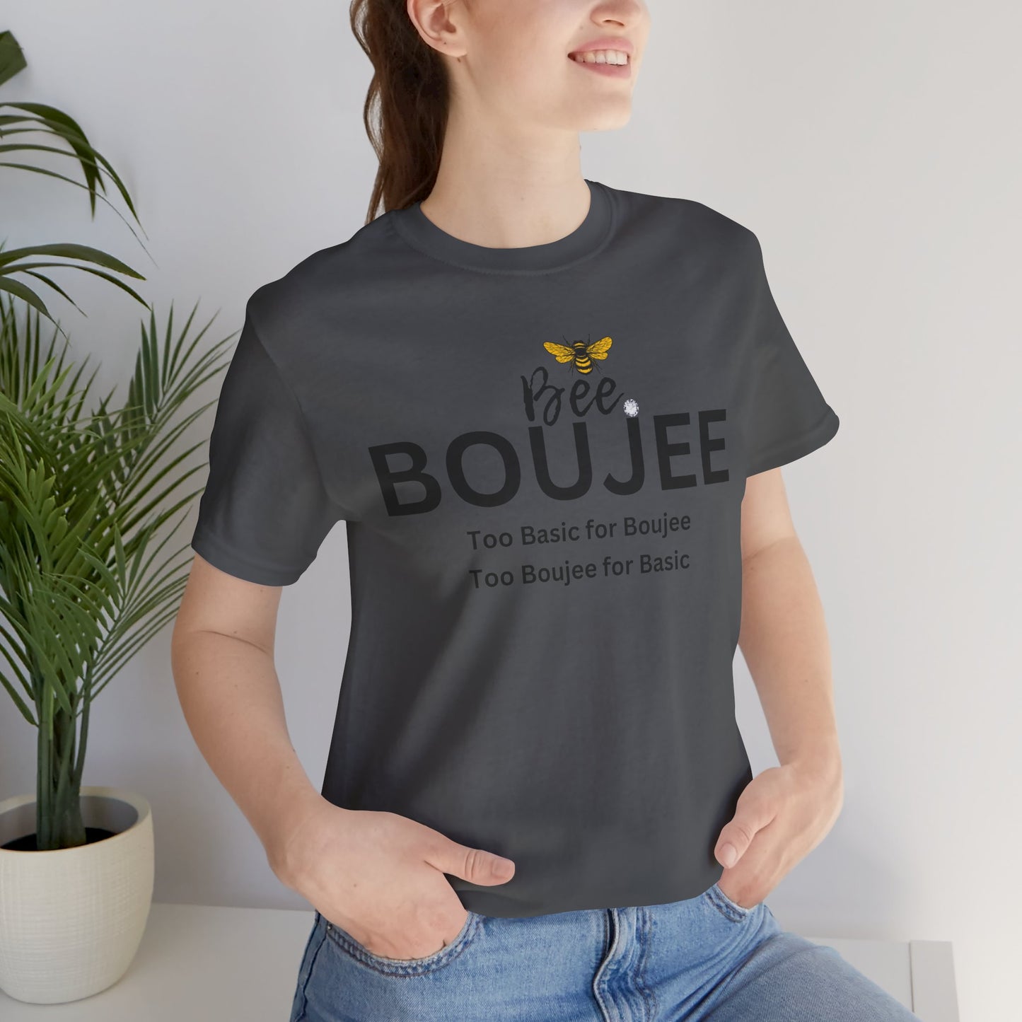 Bee Boujee“Too Basic / Too Boujee” Tee