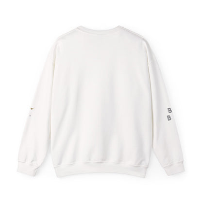 "Beeing" Boujee Ain't Easy- Heavy Blend™ Light Colors Crewneck Sweatshirt