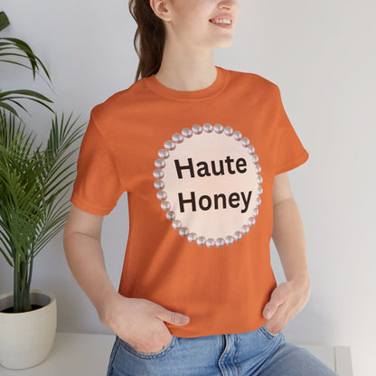 Haute Honey Pearl-Framed Luxe Tee