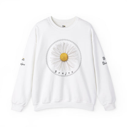 Boujee Daisy - Heavy Blend™ Light Colors Crewneck Sweatshirt