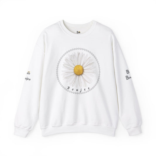 Boujee Daisy - Heavy Blend™ Light Colors Crewneck Sweatshirt