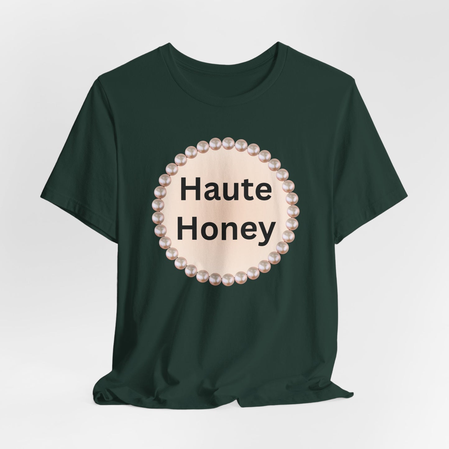 Haute Honey Pearl-Framed Luxe Tee