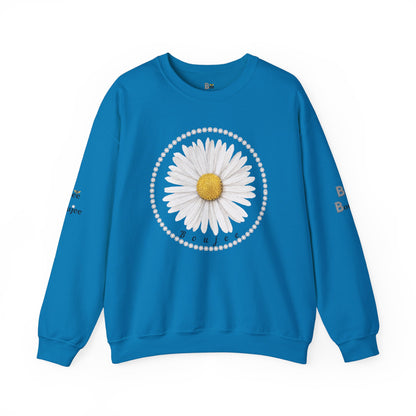 Boujee Daisy - Heavy Blend™ Light Colors Crewneck Sweatshirt