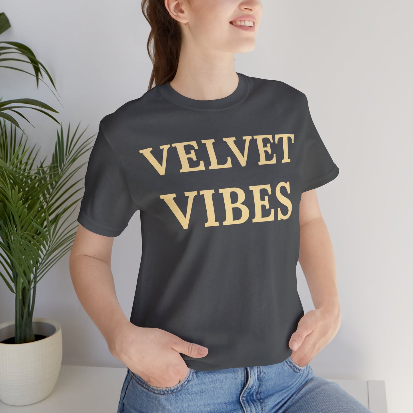 Velvet Vibes Luxe Tee