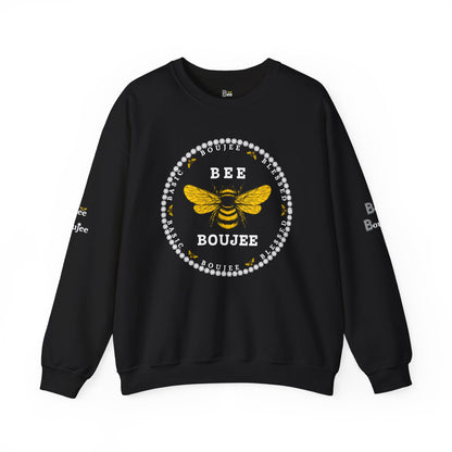 Basic Boujee Blessed - Heavy Blend™ Dark Colors Crewneck Sweatshirt