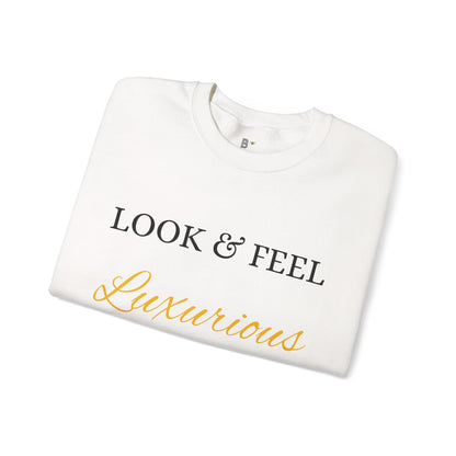 Look & Feel Luxurious - Heavy Blend™ Light Colors Crewneck Sweatshirt