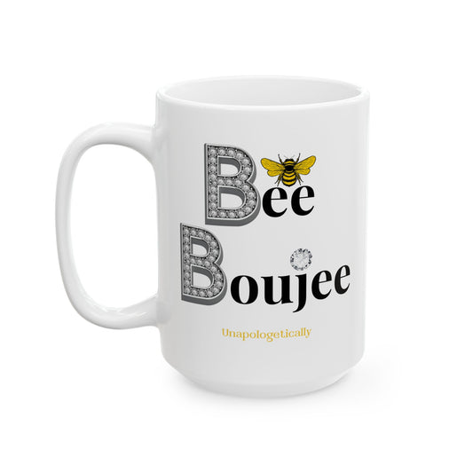 Bee Boujee - Mug WHITE 15oz