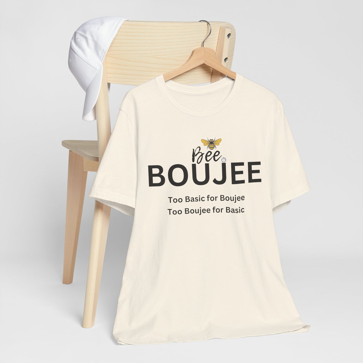 Bee Boujee“Too Basic / Too Boujee” Tee