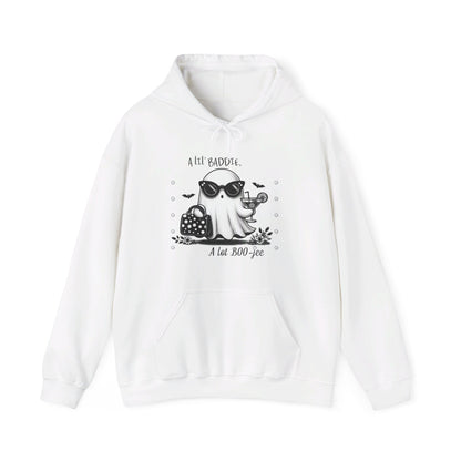Halloween Booo in Boooujee Heavy Blend™ Hooded Sweatshirt