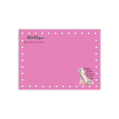 Bee Boujee DIAMONDS High Head & Standards - Post-it® Note Pads 8x6