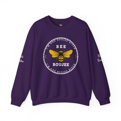 I'm One Boujee Bitch - Heavy Blend™ Dark Colors Crewneck Sweatshirt