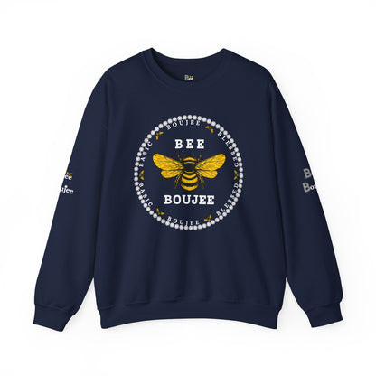 Basic Boujee Blessed - Heavy Blend™ Dark Colors Crewneck Sweatshirt