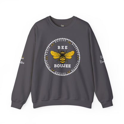 Basic Boujee Blessed - Heavy Blend™ Dark Colors Crewneck Sweatshirt