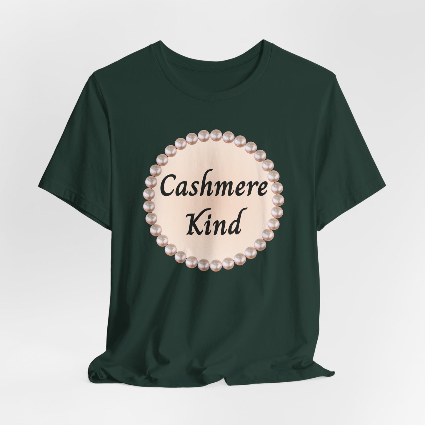 Cashmere Kind Pearl-Framed Luxe Tee