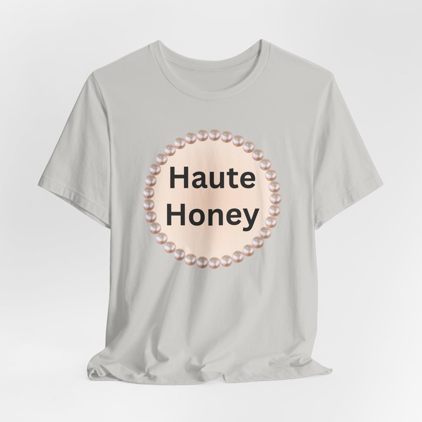 Haute Honey Pearl-Framed Luxe Tee