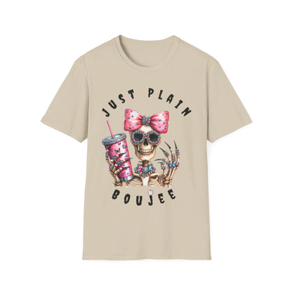 Halloween Just Plain Boujee - Softstyle T-Shirt
