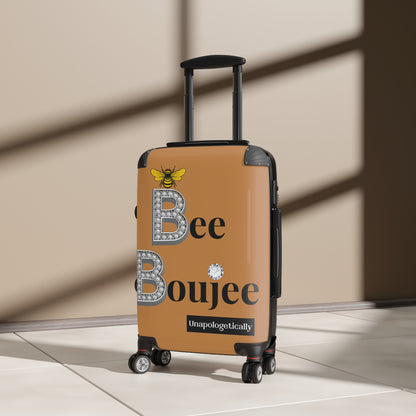 Bee Boujee Luggage - LIGHT BROWN