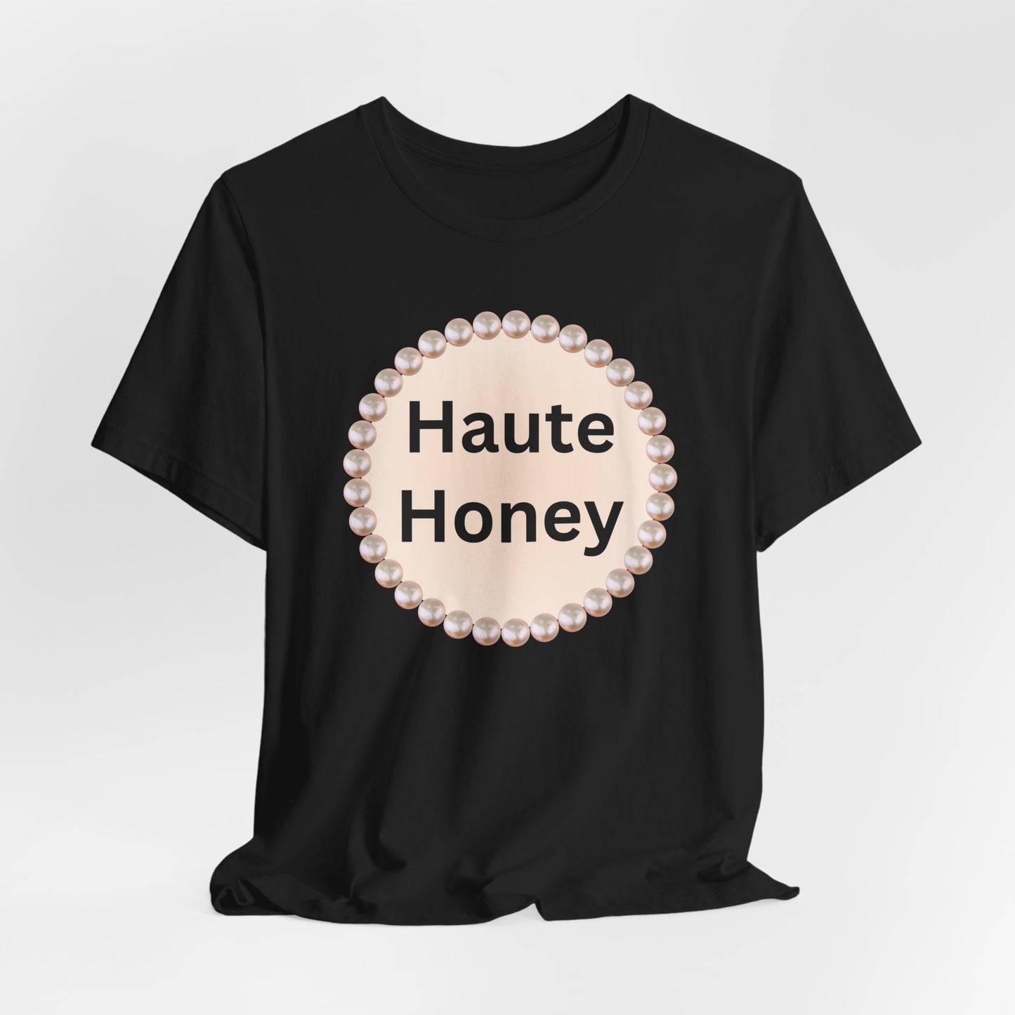 Haute Honey Pearl-Framed Luxe Tee