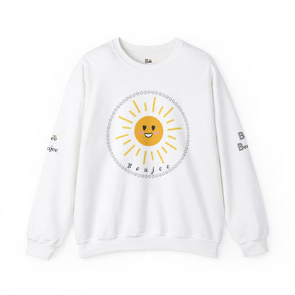 Boujee Golden Sunshine - Heavy Blend™ Light Colors Crewneck Sweatshirt