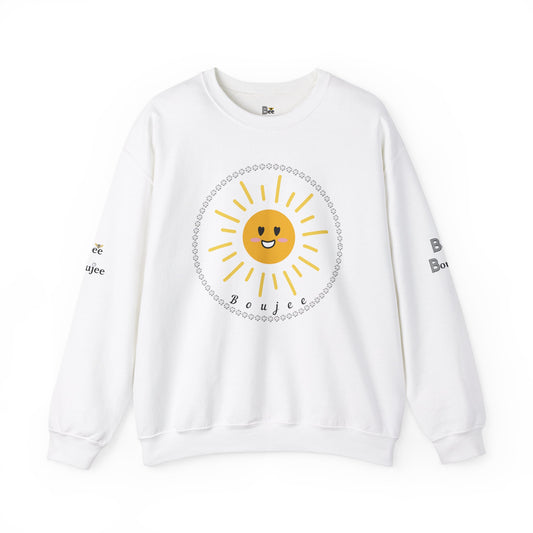 Boujee Golden Sunshine - Heavy Blend™ Light Colors Crewneck Sweatshirt