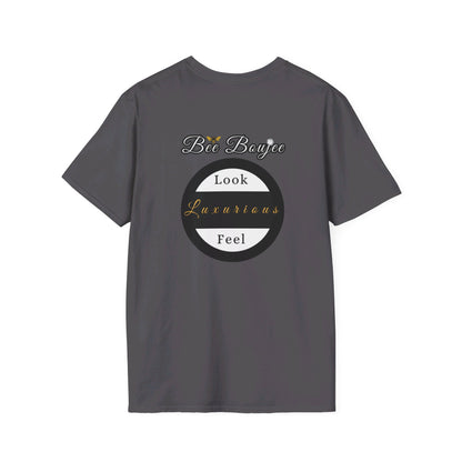 Halloween Booo in Boooujee - Softstyle T-Shirt BROWN SKIN TONE