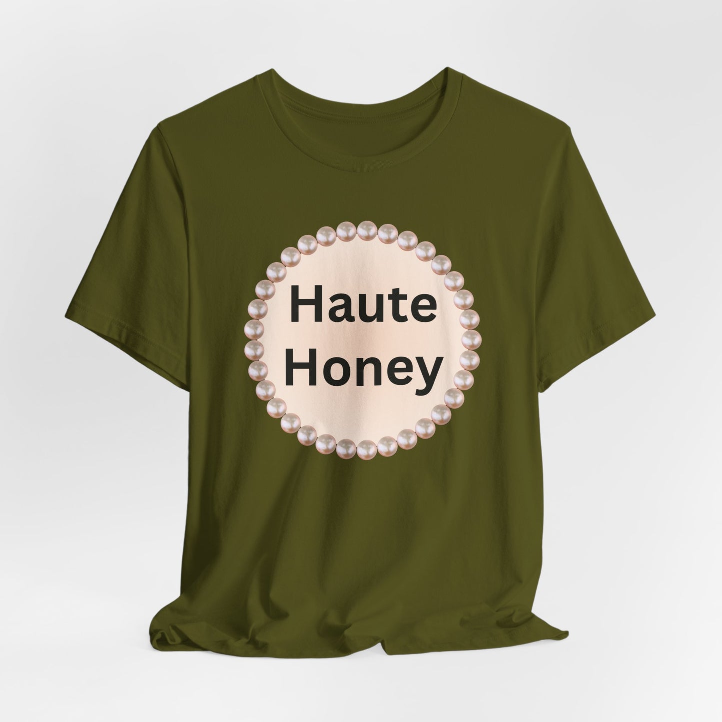 Haute Honey Pearl-Framed Luxe Tee